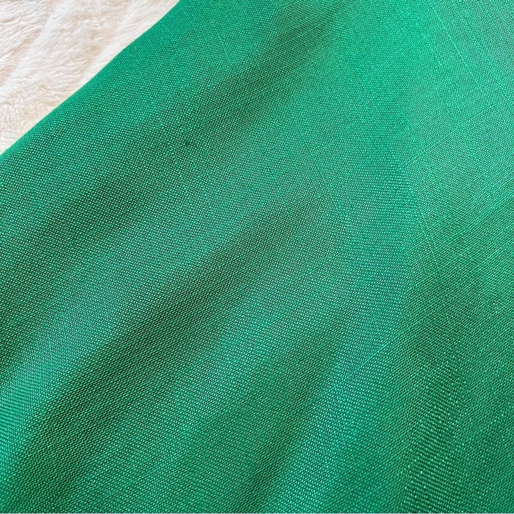 BODEN kelly green navy blue Monica sleeveless a-line dress - Picture 7 of 8
